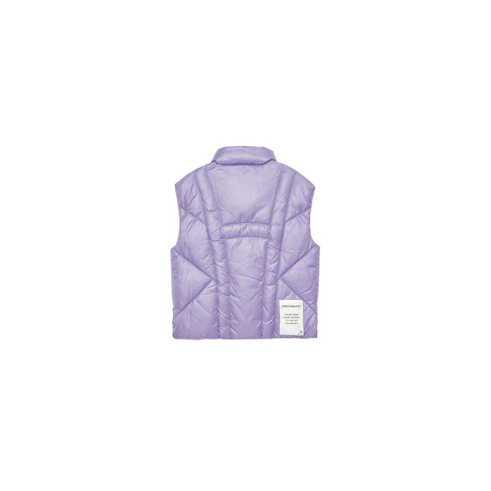 Purple Polyester Jackets & Coat